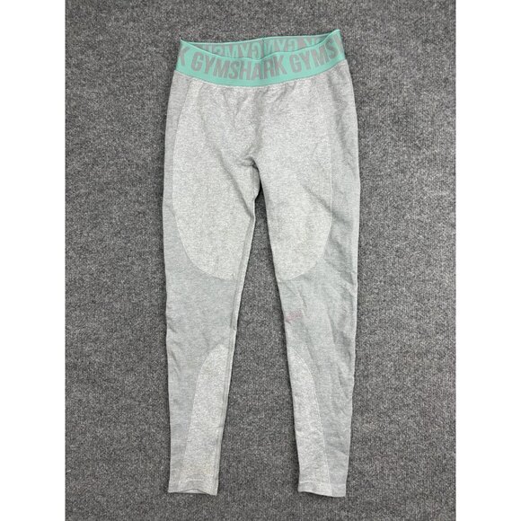 Gymshark Pants - Gymshark Leggings Womens XS Gray Compression Seamless Ankle Yoga Workout Gym